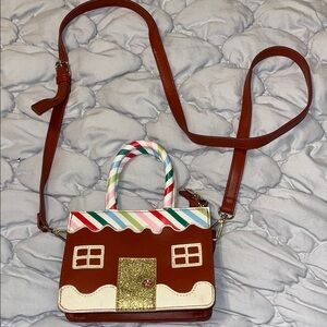 Colorful Gingerbread House Handbag